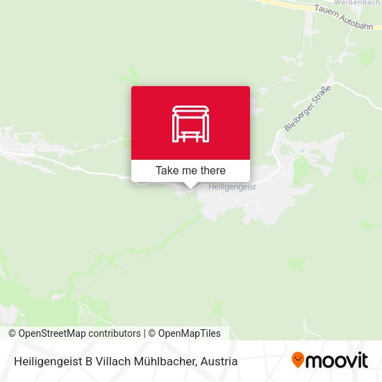 Heiligengeist B Villach Mühlbacher map