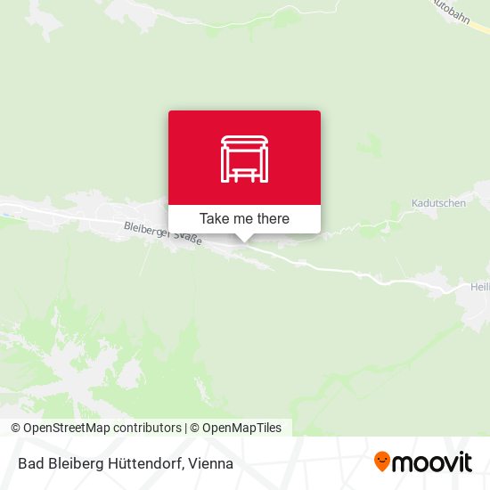 Bad Bleiberg Hüttendorf map