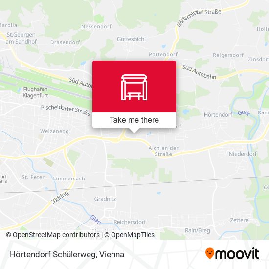 Hörtendorf Schülerweg map
