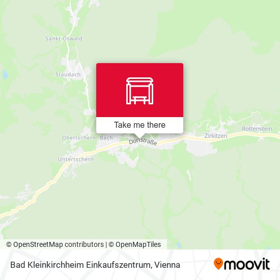 Bad Kleinkirchheim Einkaufszentrum map