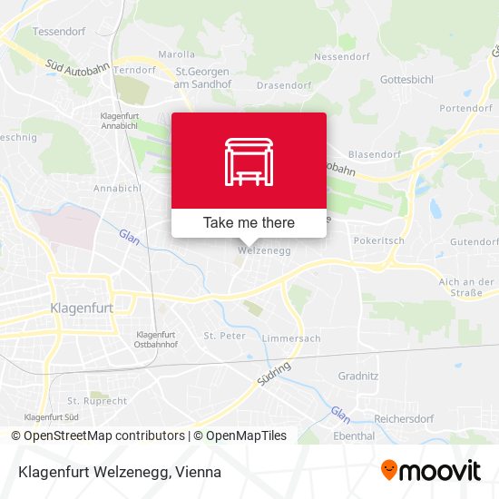 Klagenfurt Welzenegg map