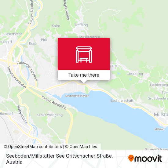 Seeboden / Millstätter See Gritschacher Straße map