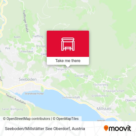 Seeboden / Millstätter See Oberdorf map
