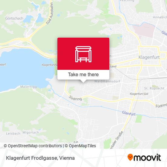 Klagenfurt Frodlgasse map