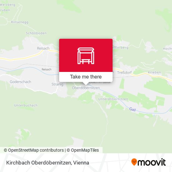 Kirchbach Oberdöbernitzen map