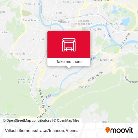 Villach Siemensstraße/Infineon map