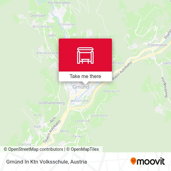 Gmünd In Ktn Volksschule map