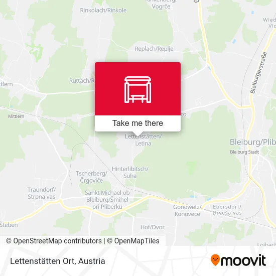 Lettenstätten Ort map