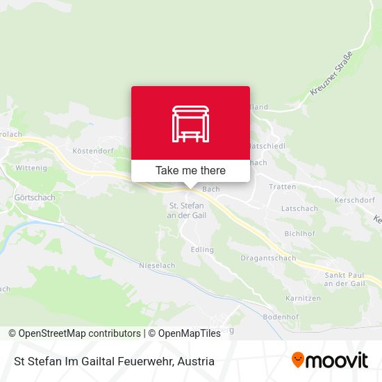 St Stefan Im Gailtal Feuerwehr map