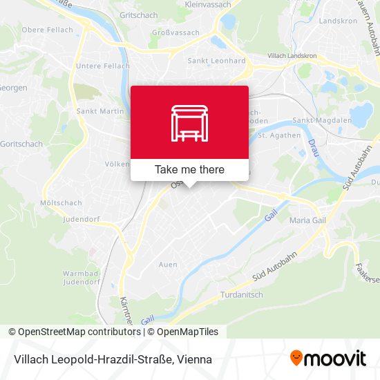 Villach Leopold-Hrazdil-Straße map