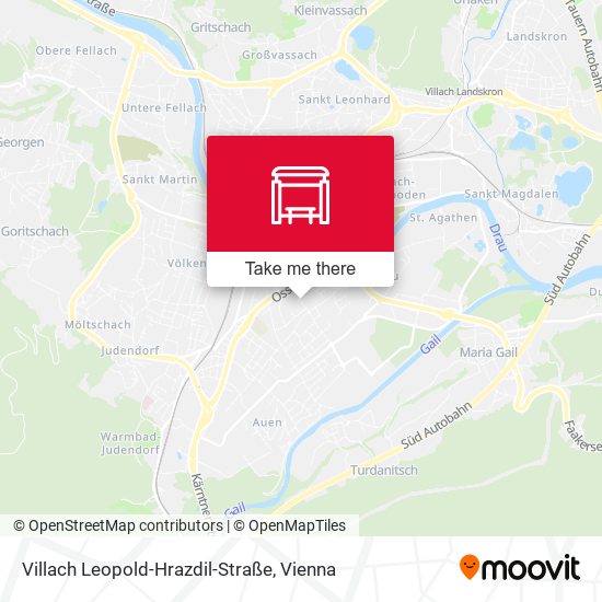 Villach Leopold-Hrazdil-Straße map
