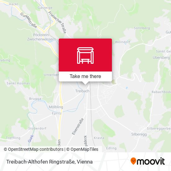 Treibach-Althofen Ringstraße map