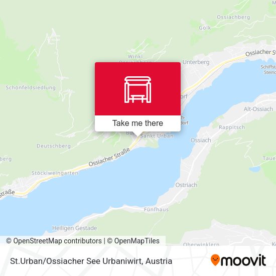 St.Urban / Ossiacher See Urbaniwirt map
