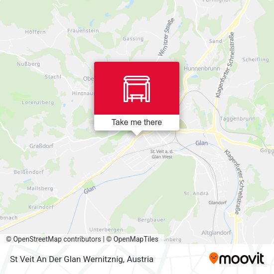 St Veit An Der Glan Wernitznig map