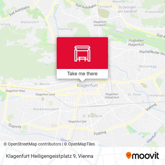 Klagenfurt Heiligengeistplatz 9 map