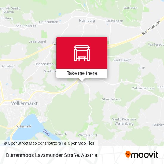 Dürrenmoos Lavamünder Straße map