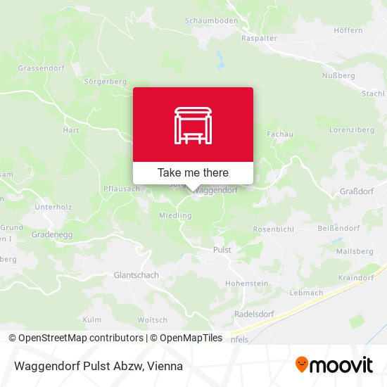 Waggendorf Pulst Abzw map