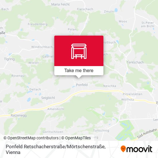 Ponfeld Retschacherstraße / Mörtschenstraße map