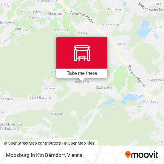 Moosburg In Ktn Bärndorf map