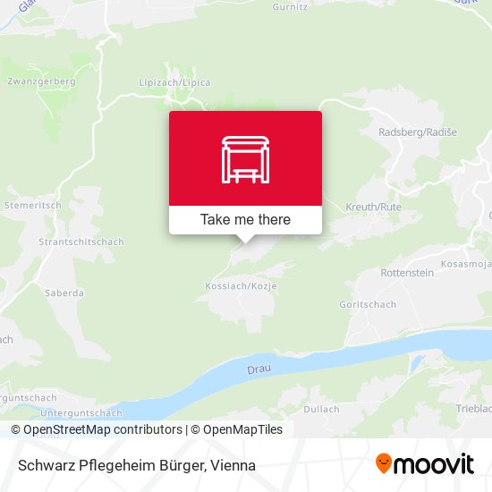 Schwarz Pflegeheim Bürger map