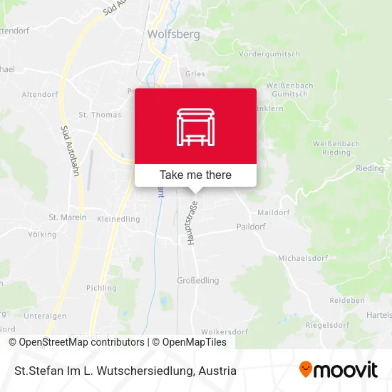 St.Stefan Im L. Wutschersiedlung map