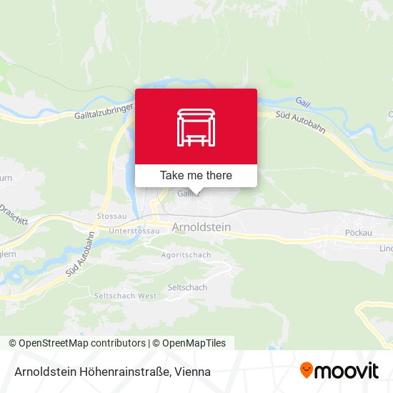 Arnoldstein Höhenrainstraße map