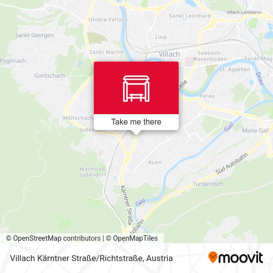 Villach Kärntner Straße / Richtstraße map