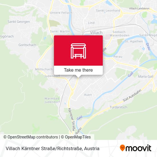 Villach Kärntner Straße / Richtstraße map