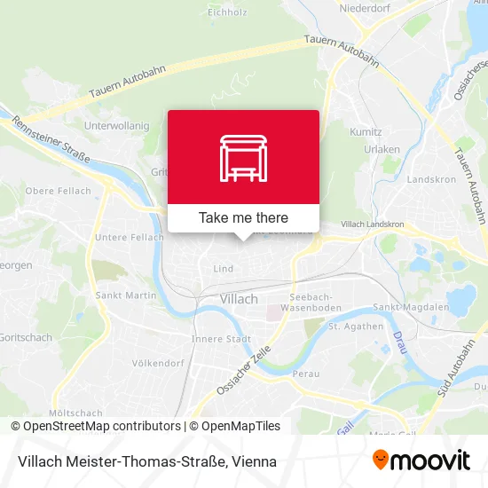 Villach Meister-Thomas-Straße map