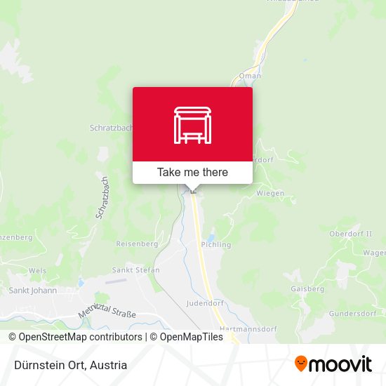 Dürnstein Ort map