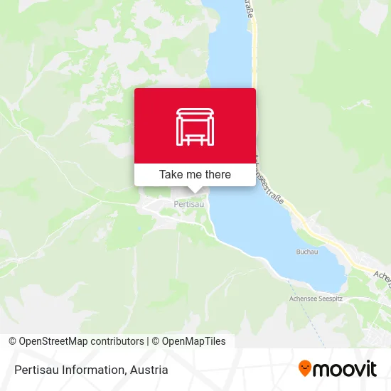 Pertisau Information map