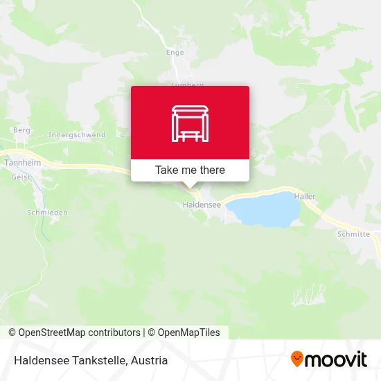 Haldensee Tankstelle map