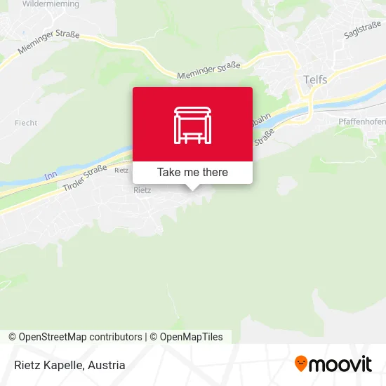 Rietz Kapelle map