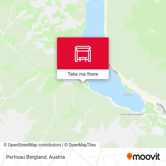 Pertisau Bergland map