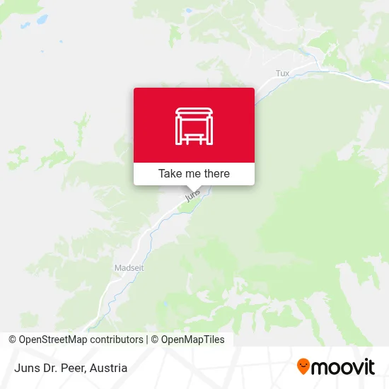 Juns Dr. Peer map
