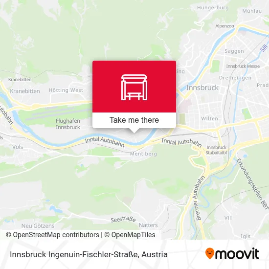 Innsbruck Ingenuin-Fischler-Straße map