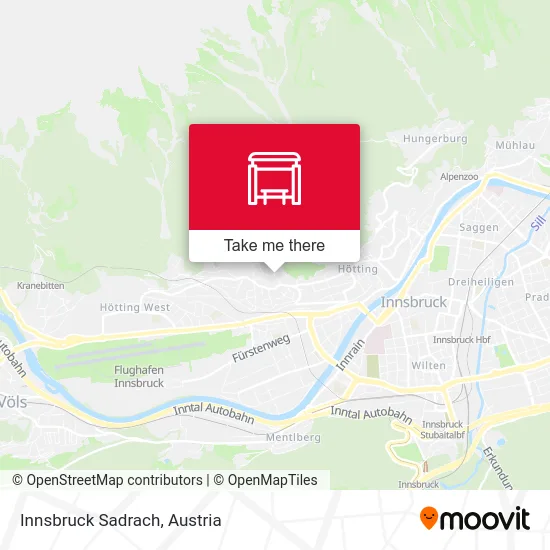 Innsbruck Sadrach map