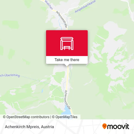 Achenkirch Mpreis map