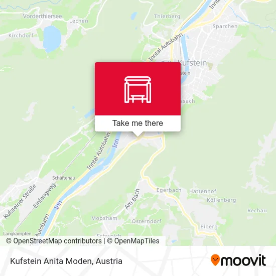 Kufstein Anita Moden map