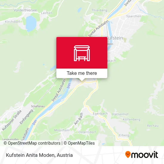 Kufstein Anita Moden map