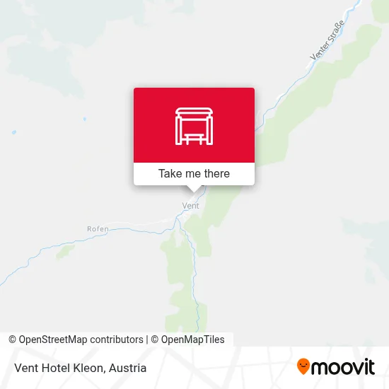 Vent Hotel Kleon map