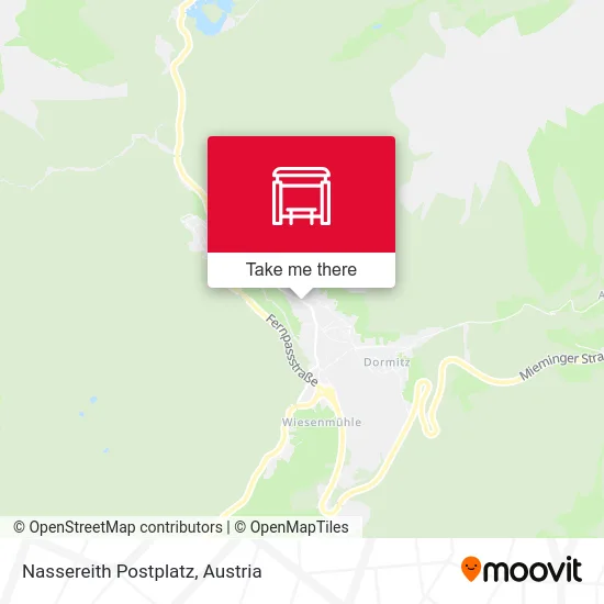 Nassereith Postplatz map