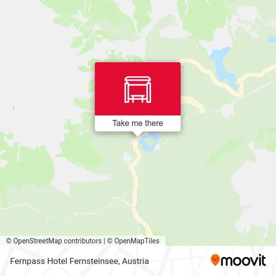 Fernpass Hotel Fernsteinsee map