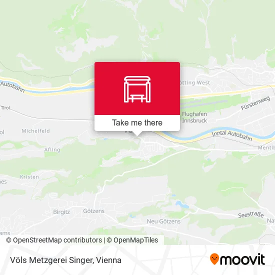 Völs Metzgerei Singer map