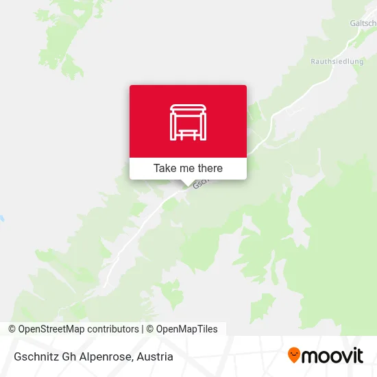 Gschnitz Gh Alpenrose map