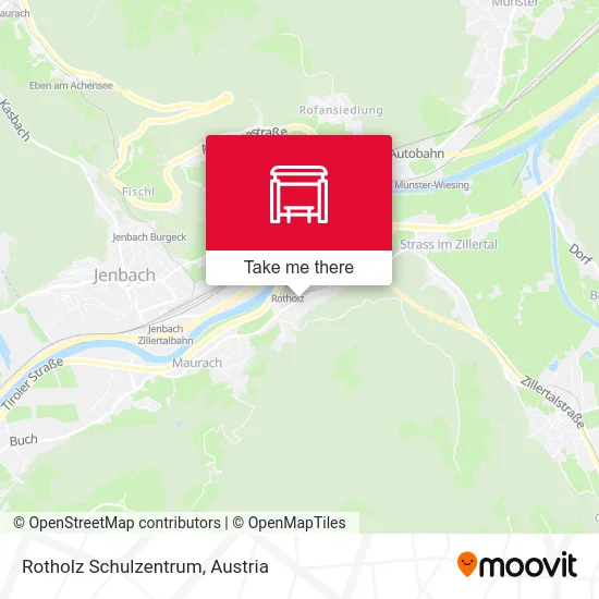 Rotholz Schulzentrum map