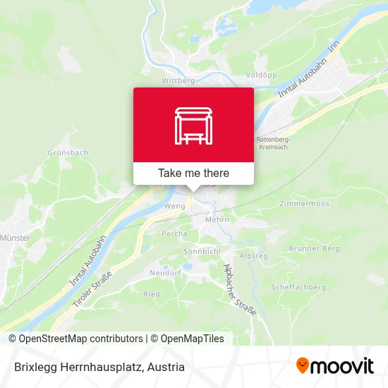 Brixlegg Herrnhausplatz map