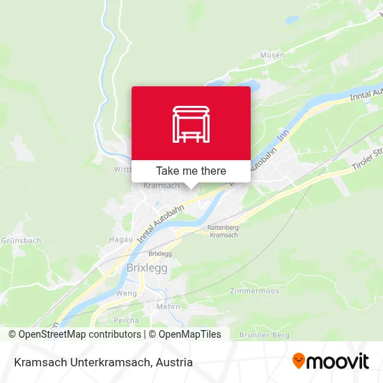 Kramsach Unterkramsach map
