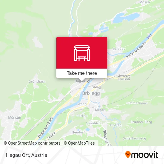 Hagau Ort map