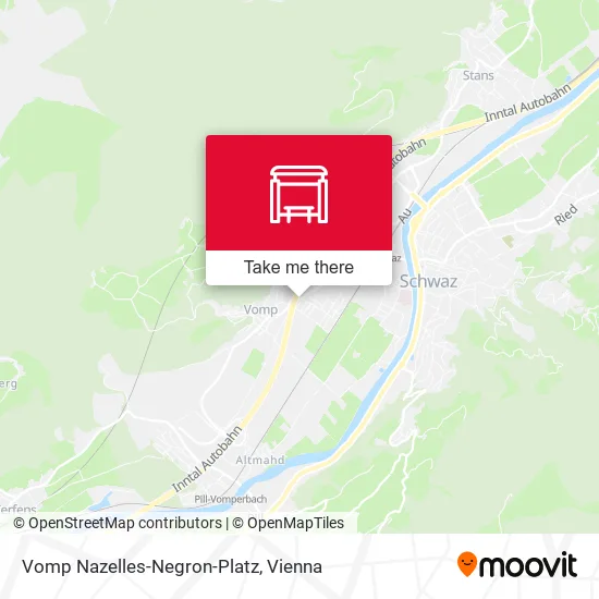 Vomp Nazelles-Negron-Platz map